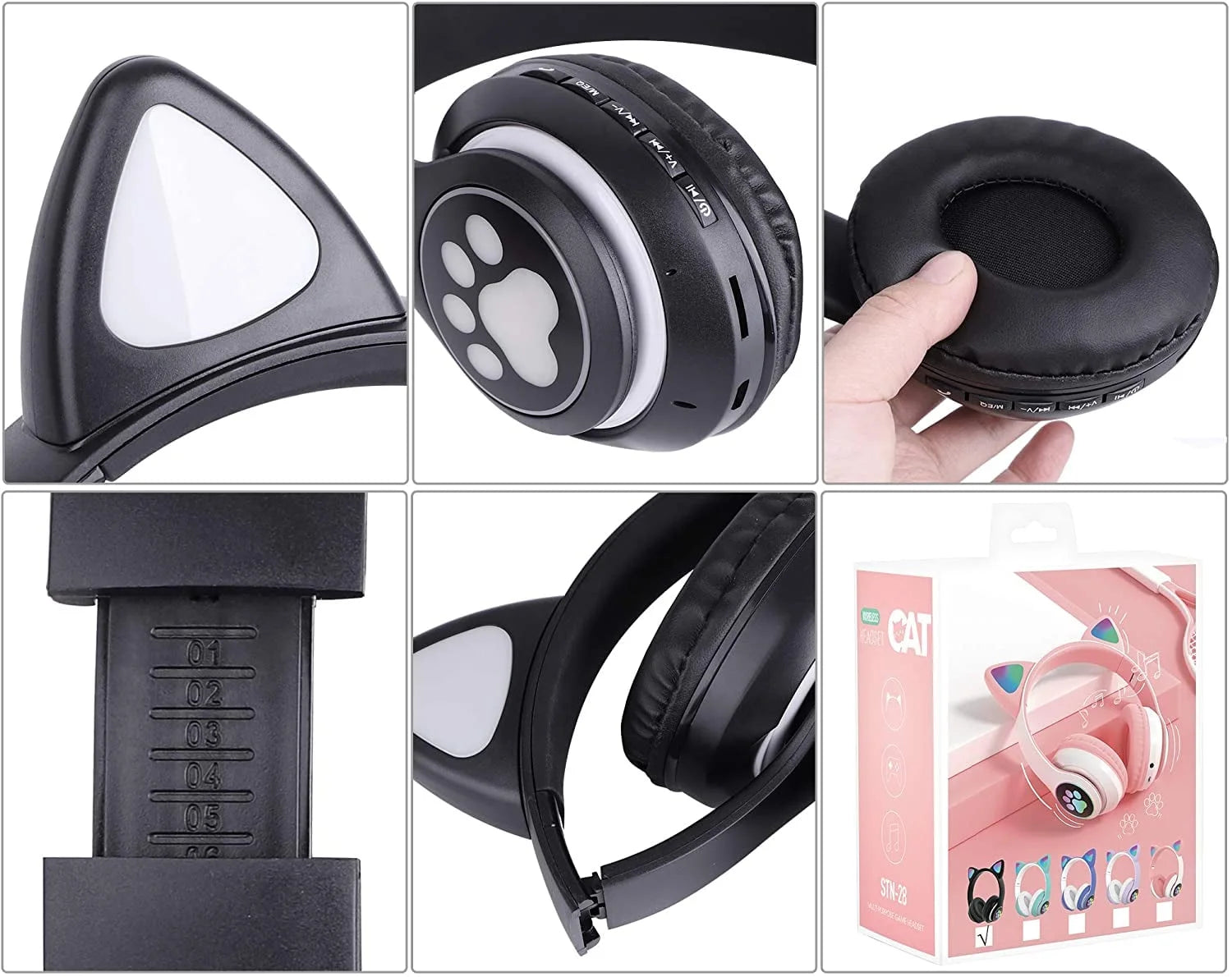 Kids Headphones, Cat Ear 