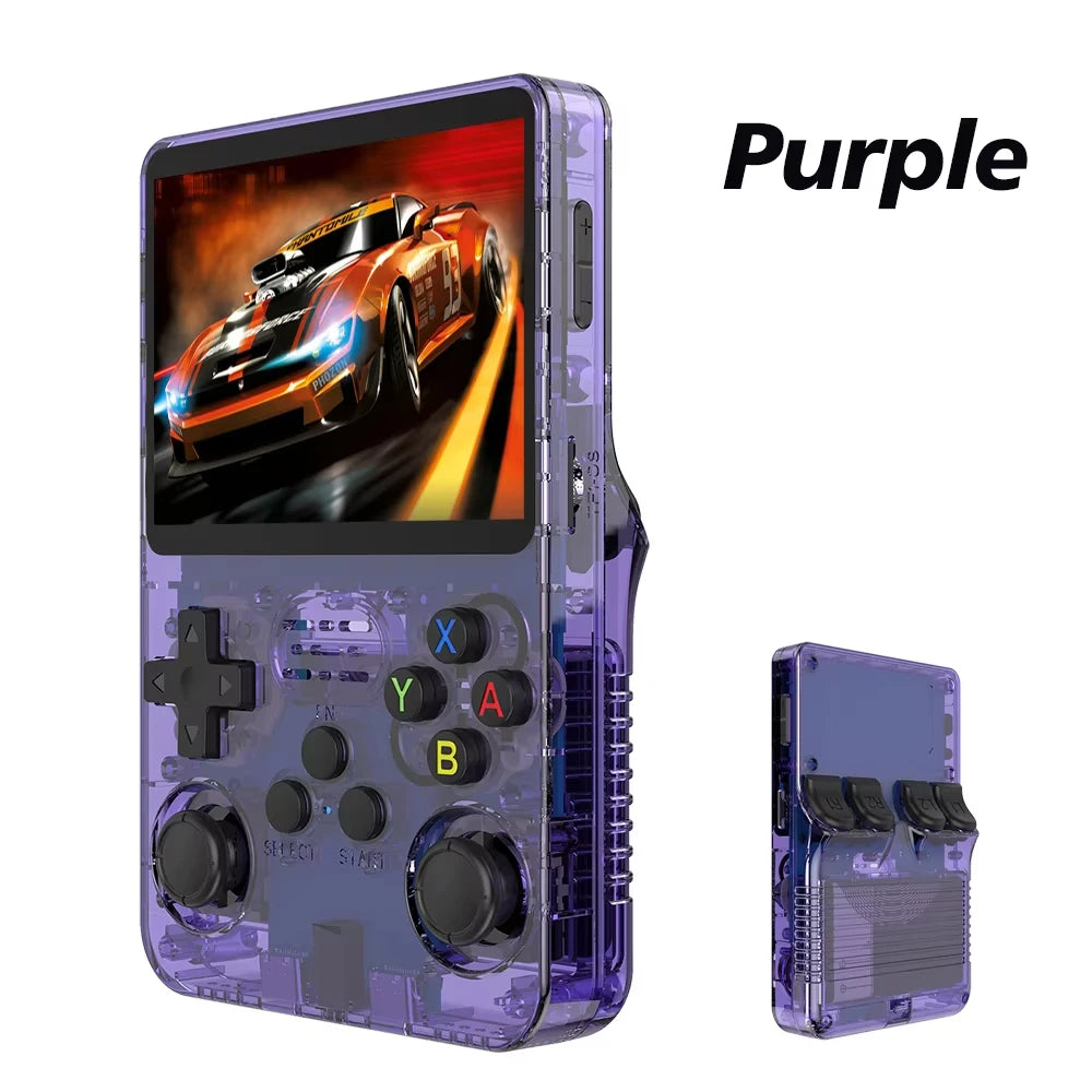 R36S Retro Handheld Video Game Console Linux System 3.5 Inch IPS Screen Portable Pocket Video Player 64GB/128G Games