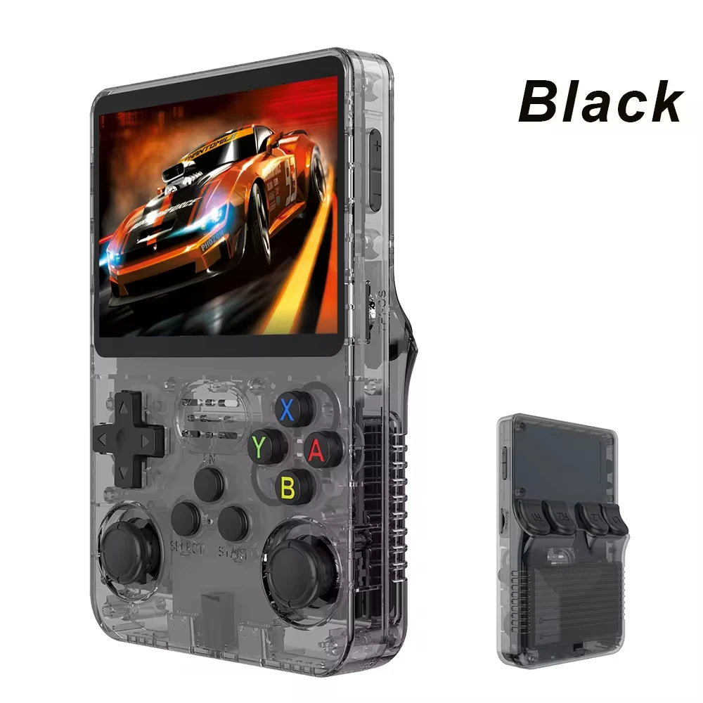 R36S Retro Handheld Video Game Console Linux System 3.5 Inch IPS Screen Portable Pocket Video Player 64GB/128G Games