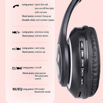 Kids Headphones, Cat Ear 