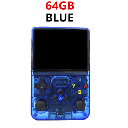 R36S Retro Handheld Video Game Console Linux System 3.5 Inch IPS Screen Portable Pocket Video Player 64GB/128G Games