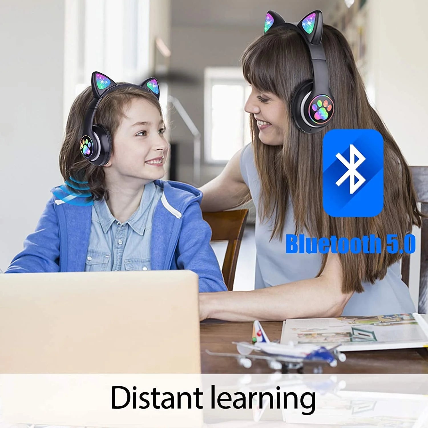 Kids Headphones, Cat Ear 