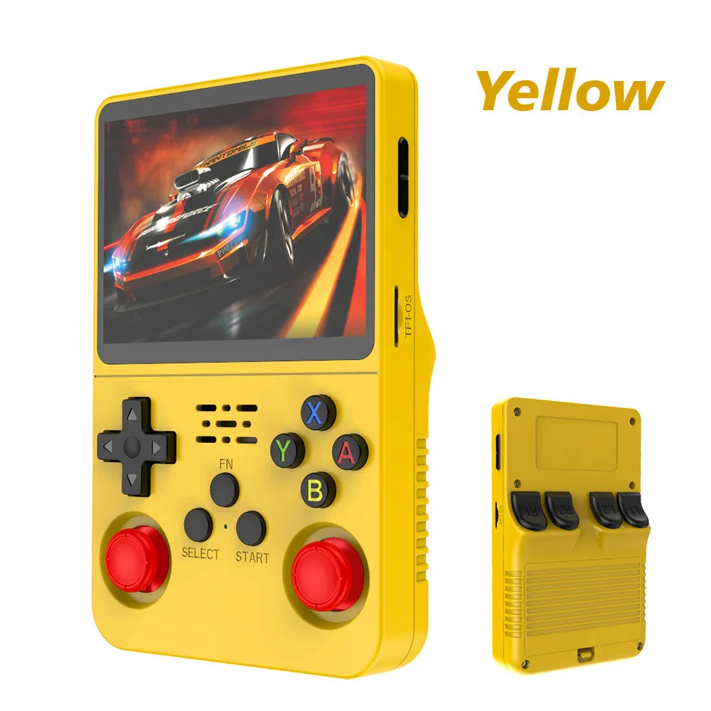 R36S Retro Handheld Video Game Console Linux System 3.5 Inch IPS Screen Portable Pocket Video Player 64GB/128G Games